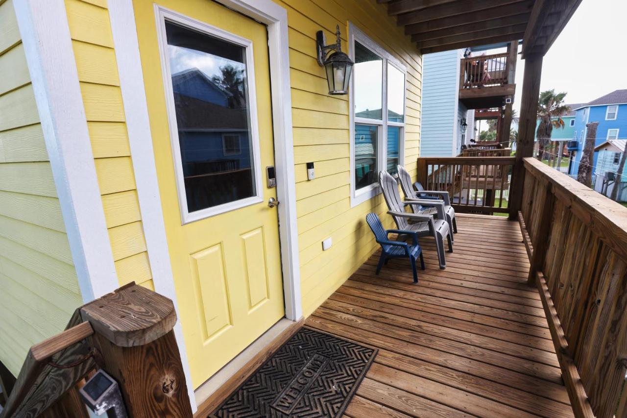 Yellow Beach Haven, Decks, Views, Mere Steps To Sand 加尔维斯敦 外观 照片